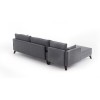 Atelier del Sofa Corner Sofa Bella Corner Sofa Left 1 Grey