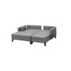 Atelier del Sofa Corner Sofa-Bed Bella Corner Sofa Right 2 Grey