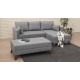 Corner Sofa-Bed Bella Corner Sofa Right 2 Grey Atelier del Sofa Corner Sofa-Bed Bella Corner Sofa Right 2 Grey