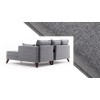 Atelier del Sofa Corner Sofa-Bed Bella Corner Sofa Right 2 Grey