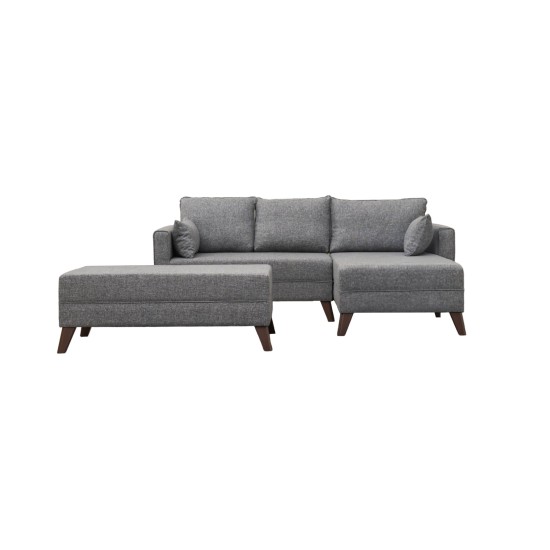 Corner Sofa-Bed Bella Corner Sofa Right 2 Grey Atelier del Sofa Corner Sofa-Bed Bella Corner Sofa Right 2 Grey