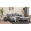 Atelier del Sofa Corner Sofa-Bed Bella Corner Sofa Left 2 Grey
