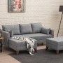 Corner Sofa-Bed Bella Corner Sofa Left 2 Grey