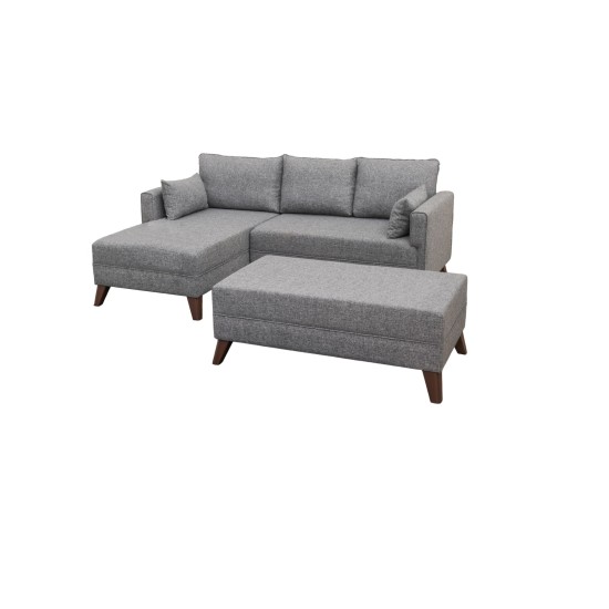 Corner Sofa-Bed Bella Corner Sofa Left 2 Grey Atelier del Sofa Corner Sofa-Bed Bella Corner Sofa Left 2 Grey