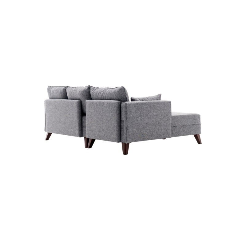 Atelier del Sofa Corner Sofa-Bed Bella Corner Sofa Left 2 Grey