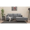 Atelier del Sofa Corner Sofa-Bed Bella Corner Sofa Left 2 Grey
