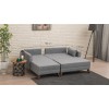 Atelier del Sofa Corner Sofa-Bed Bella Corner Sofa Left 2 Grey