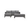 Atelier del Sofa Corner Sofa-Bed Bella Corner Sofa Left 2 Grey