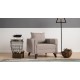 1-Seat Sofa Bella Armchair - Cream Cream Atelier del Sofa 1-Seat Sofa Bella Armchair - Cream Cream