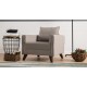 1-Seat Sofa Bella Armchair - Cream Cream Atelier del Sofa 1-Seat Sofa Bella Armchair - Cream Cream