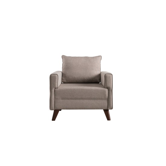 1-Seat Sofa Bella Armchair - Cream Cream Atelier del Sofa 1-Seat Sofa Bella Armchair - Cream Cream