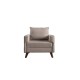 1-Seat Sofa Bella Armchair - Cream Cream Atelier del Sofa 1-Seat Sofa Bella Armchair - Cream Cream