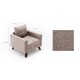 1-Seat Sofa Bella Armchair - Cream Cream Atelier del Sofa 1-Seat Sofa Bella Armchair - Cream Cream