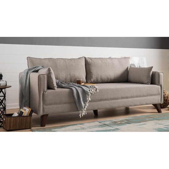 Atelier del Sofa 3-Seat Sofa-Bed Bella Sofa Bed - Cream Cream