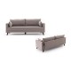 Atelier del Sofa 3-Seat Sofa-Bed Bella Sofa Bed - Cream Cream