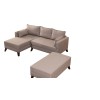 Atelier del Sofa Corner Sofa-Bed Bella Corner Sofa Left 2 - Cream Cream