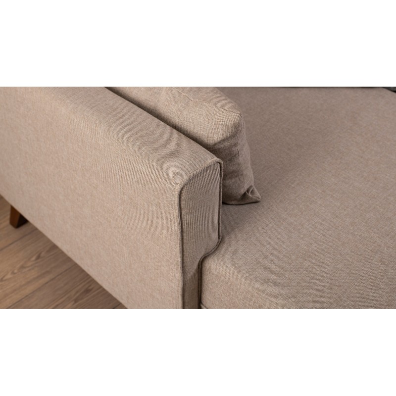 Atelier del Sofa Corner Sofa-Bed Bella Corner Sofa Left 2 - Cream Cream