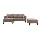 Corner Sofa-Bed Bella Corner Sofa Left 2 - Cream Cream Atelier del Sofa Corner Sofa-Bed Bella Corner Sofa Left 2 - Cream Cream