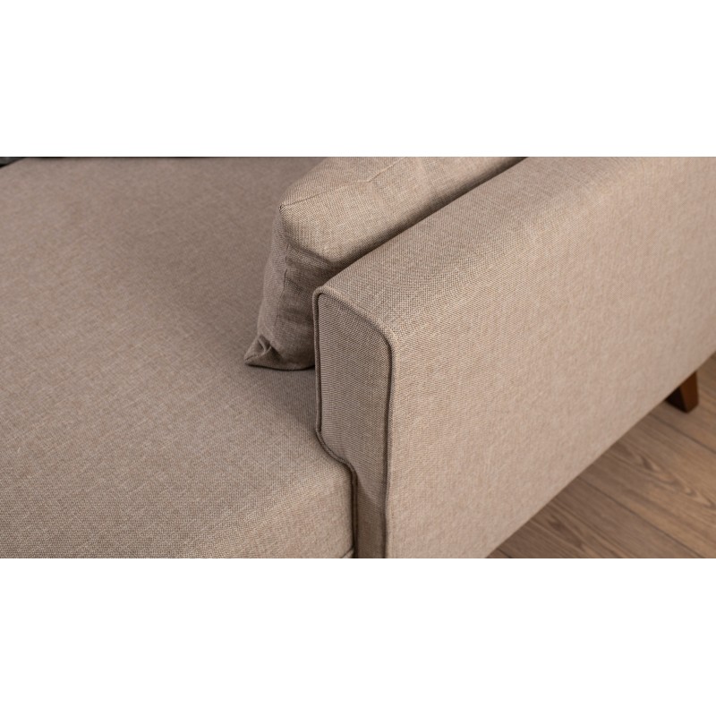 Atelier del Sofa Corner Sofa-Bed Bella Corner Sofa Right 2 - Cream Cream