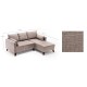 Corner Sofa-Bed Bella Corner Sofa Right 2 - Cream Cream Atelier del Sofa Corner Sofa-Bed Bella Corner Sofa Right 2 - Cream Cream