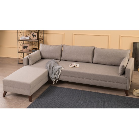 Atelier del Sofa Corner Sofa Bella Corner Sofa Left 1 - Cream Cream