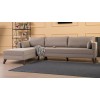 Atelier del Sofa Corner Sofa Bella Corner Sofa Left 1 - Cream Cream
