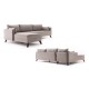 Atelier del Sofa Corner Sofa Bella Corner Sofa Left 1 - Cream Cream