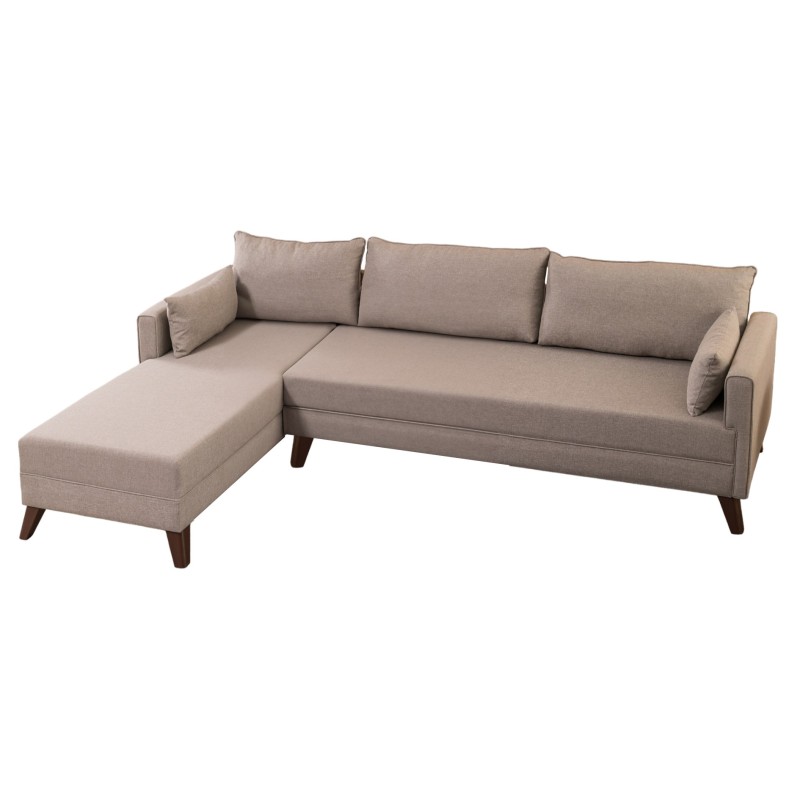 Atelier del Sofa Corner Sofa Bella Corner Sofa Left 1 - Cream Cream