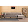 Atelier del Sofa Corner Sofa Bella Corner Sofa Right 1 - Cream Cream