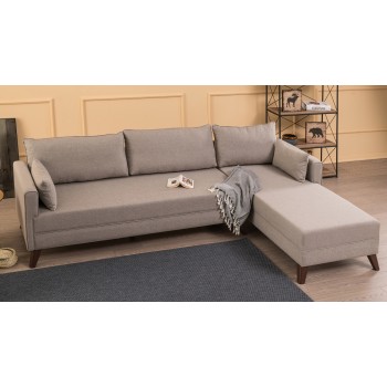 Corner Sofa Bella Corner Sofa Right 1 - Cream Cream
