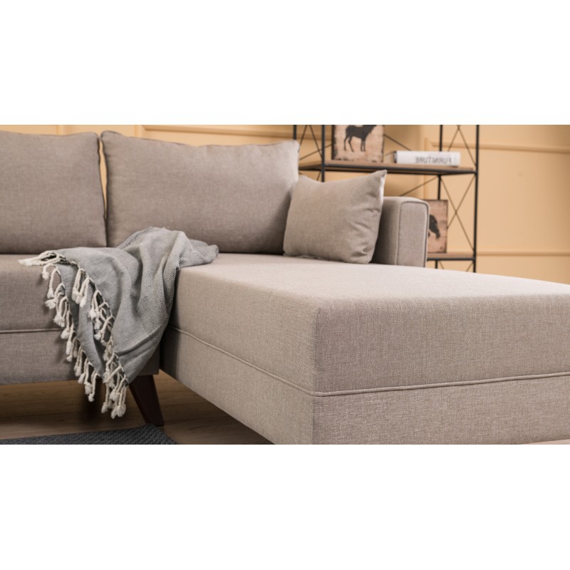 Atelier del Sofa Corner Sofa Bella Corner Sofa Right 1 - Cream Cream