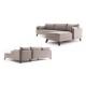 Atelier del Sofa Corner Sofa Bella Corner Sofa Right 1 - Cream Cream