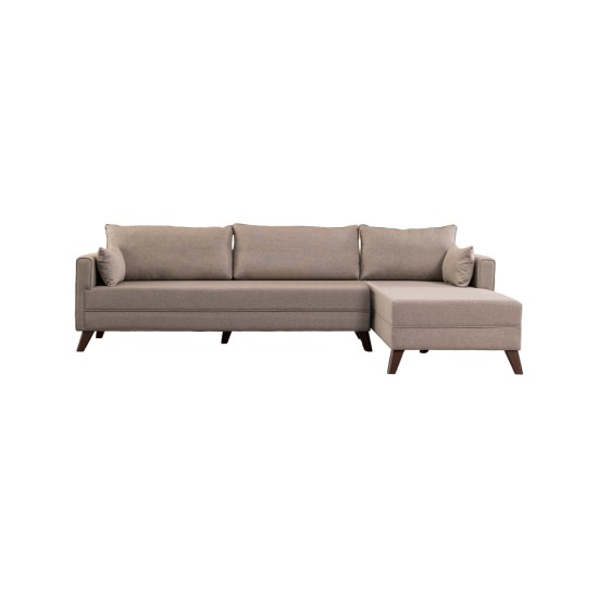 Atelier del Sofa Corner Sofa Bella Corner Sofa Right 1 - Cream Cream