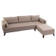 Atelier del Sofa Corner Sofa Bella Corner Sofa Right 1 - Cream Cream