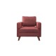 1-Seat Sofa Bella Armchair - Claret Red Claret Red Atelier del Sofa 1-Seat Sofa Bella Armchair - Claret Red Claret Red