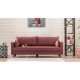 Atelier del Sofa 3-Seat Sofa Bella Sofa For 3 Pr - Claret Red Claret Red
