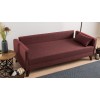 Atelier del Sofa 3-Seat Sofa Bella Sofa For 3 Pr - Claret Red Claret Red