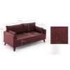 Atelier del Sofa 3-Seat Sofa Bella Sofa For 3 Pr - Claret Red Claret Red