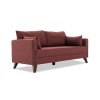 Atelier del Sofa 3-Seat Sofa Bella Sofa For 3 Pr - Claret Red Claret Red