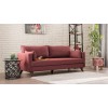 Atelier del Sofa 3-Seat Sofa-Bed Bella Sofa Bed - Claret Red Claret Red