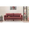 Atelier del Sofa 3-Seat Sofa-Bed Bella Sofa Bed - Claret Red Claret Red