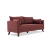 Atelier del Sofa 3-Seat Sofa-Bed Bella Sofa Bed - Claret Red Claret Red