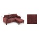 Corner Sofa-Bed Bella Corner Sofa Right 2 - Claret Red Claret Red Atelier del Sofa Corner Sofa-Bed Bella Corner Sofa Right 2 - Claret Red Claret Red