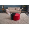 Atelier del Sofa Pouffe Alis Puf - Red, Black Black
Red