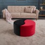 Pouffe Alis Puf - Red, Black Black
Red