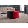 Atelier del Sofa Pouffe Alis Puf - Red, Black Black
Red