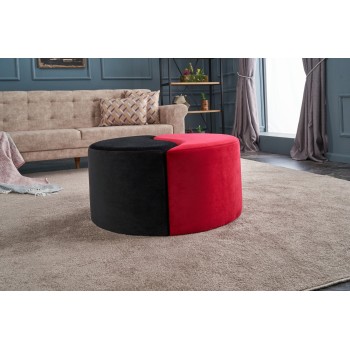 Pouffe Alis Puf - Red, Black Black
Red