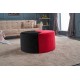 Atelier del Sofa Pouffe Alis Puf - Red, Black Black
Red