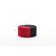 Atelier del Sofa Pouffe Alis Puf - Red, Black Black
Red