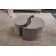 Pouffe Alis Puf - Mink Mink Atelier del Sofa Pouffe Alis Puf - Mink Mink